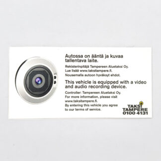 Kameratarra - kaksipuolinen (ikkunaan)