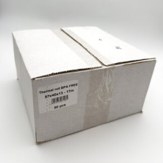 Kuittirullalaatikko 57x40x13 ilman logoa